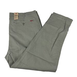 New Mens Levi’s XX Chino Standard Taper Stretch Pants Size 44x32 B&T Green Sage